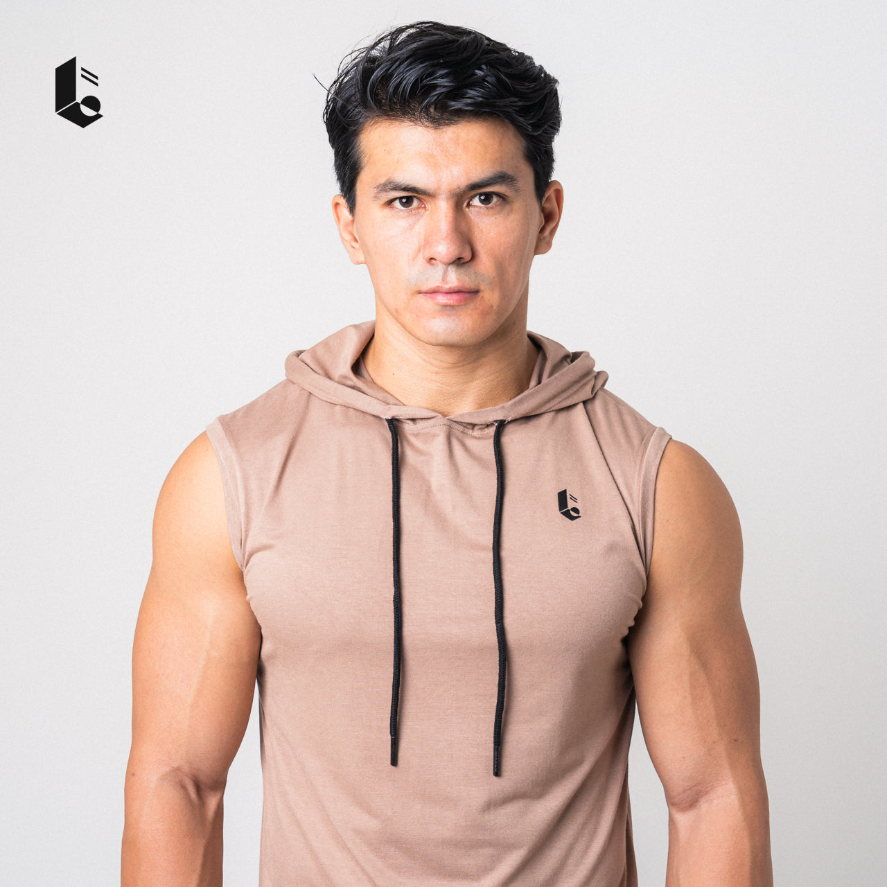 Hypercotton Hoodie Sleeveless - Monochrome