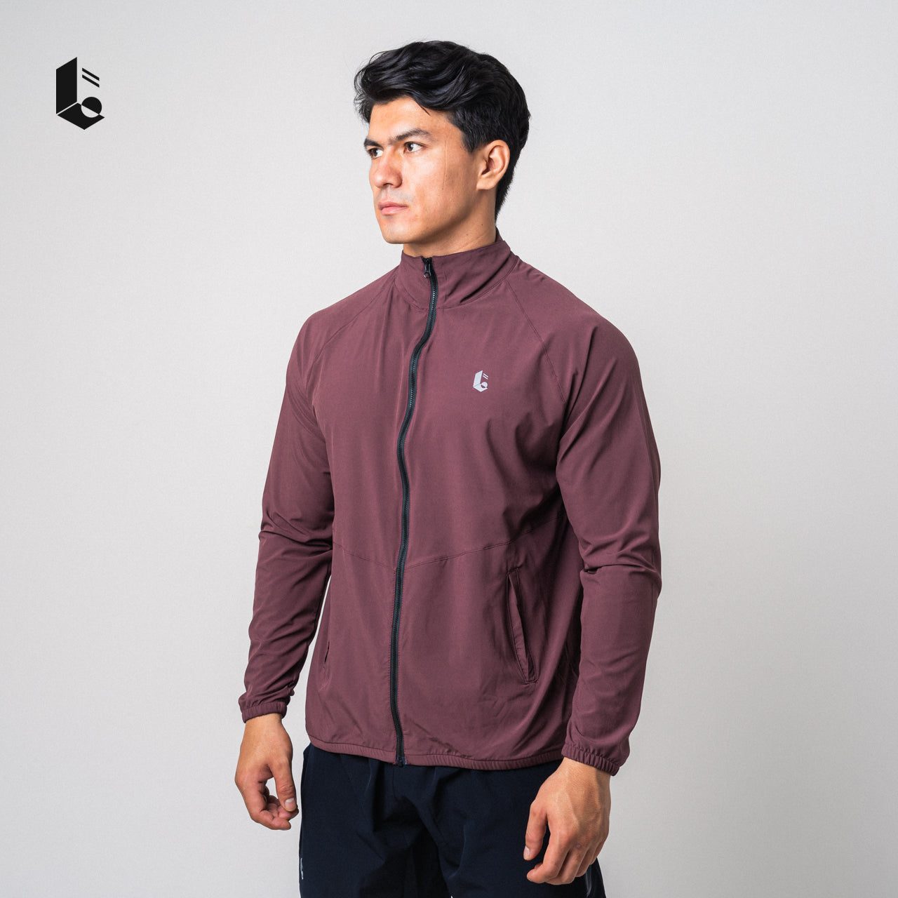 MicroTech Long Sleeves Jacket - Black/Light Grey/Dark Grey/Burgundy/Army