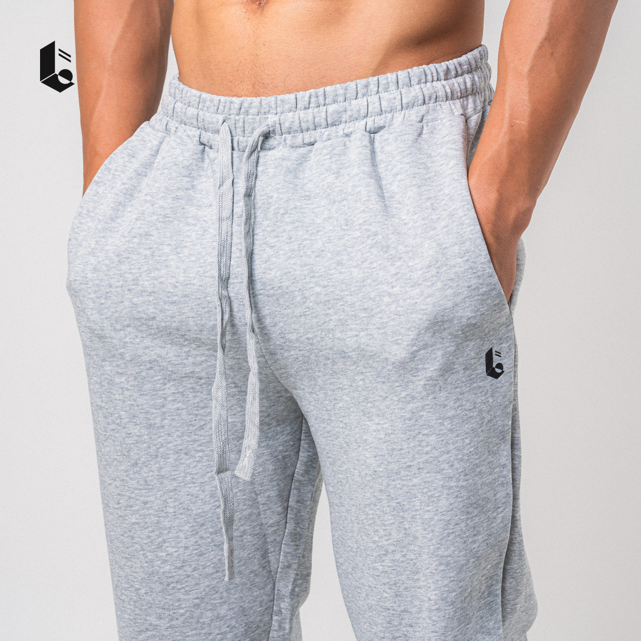 Baggy Jogger Pants - Black/White/Light Grey/Dark Grey/Army