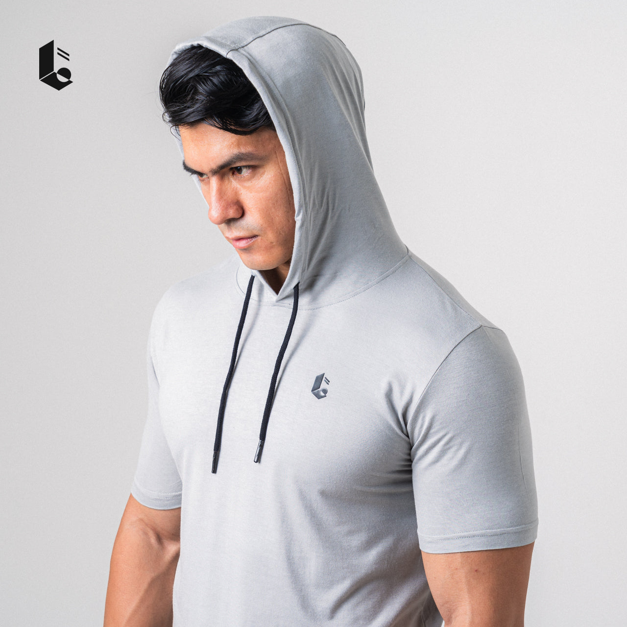 Hypercotton Hoodie Short Sleeve - Black/Broken White/Dark Grey/Light Grey/Khaki/Navy/Burgundy