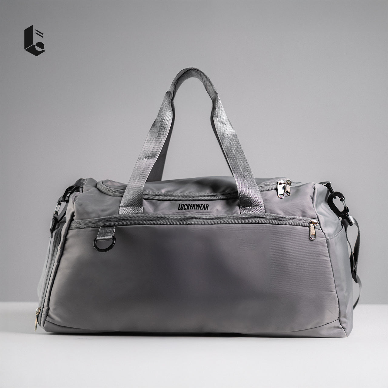 Trail Duffle Bag - Black/Light Grey
