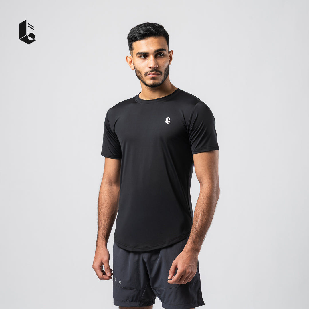 CoolSkin Short Sleeve Tee - Jet Black/Pure White/Slate Grey/Navy Blue/Maroon/Ice Blue