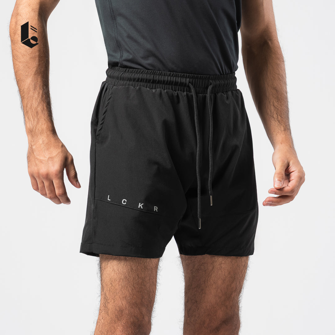 UltraLift Performance Shorts - Dark Grey/Light Grey/Cream