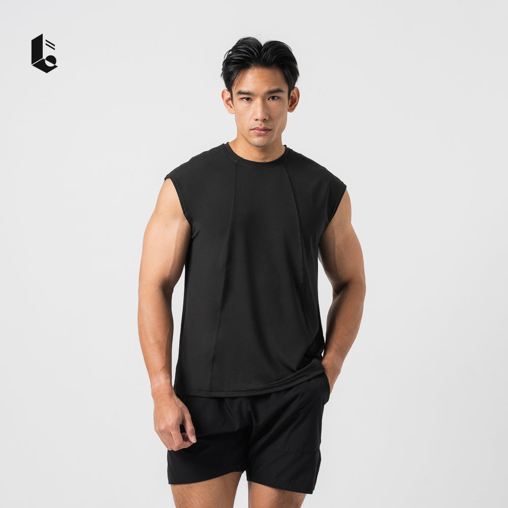 Linear Performance Sleeveless - Jet Black/Mocha Mist/Ivory Glow/Slate Blue/Cloud Grey