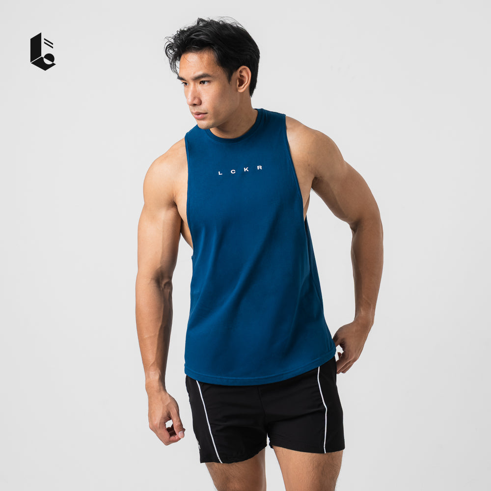 DeepMuscle Sleeveless Tank - Black/White/Dark Grey/Maroon/Army