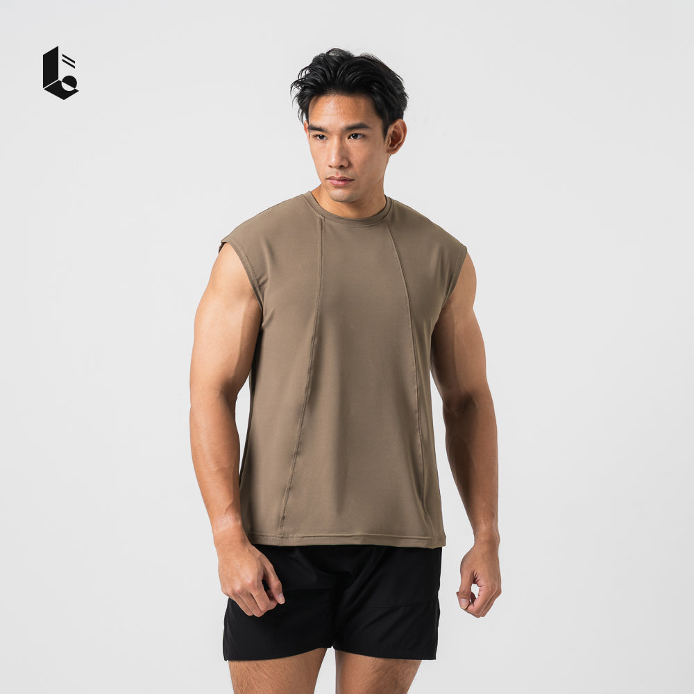 Linear Performance Sleeveless - Jet Black/Mocha Mist/Ivory Glow/Slate Blue/Cloud Grey