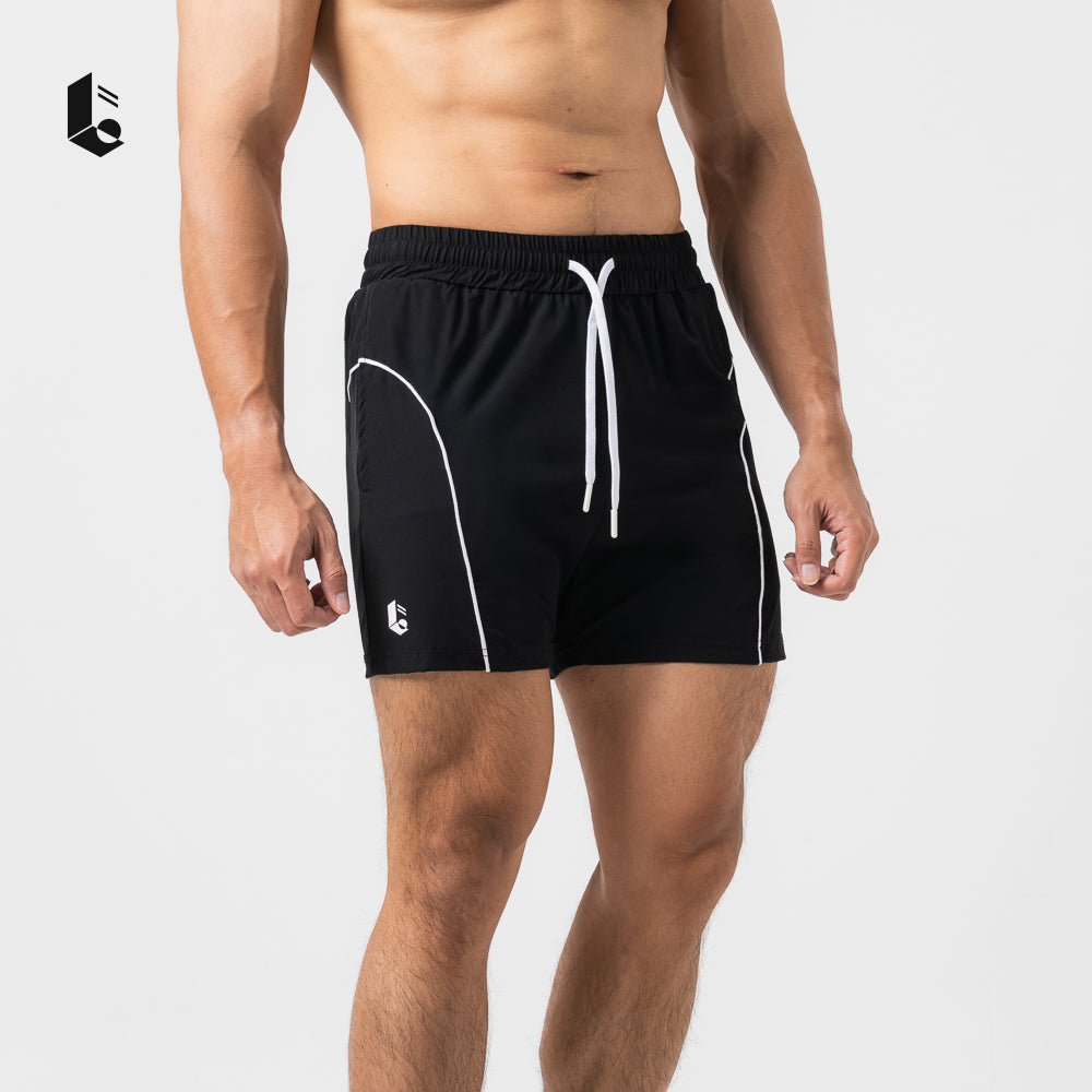 CurveLine Performance Shorts - Jet Black/Navy Blue/Light Grey/Dusty Blue/Dusty Green