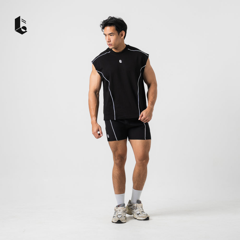 CurveLine Performance Shorts - Jet Black/Navy Blue/Light Grey/Dusty Blue/Dusty Green