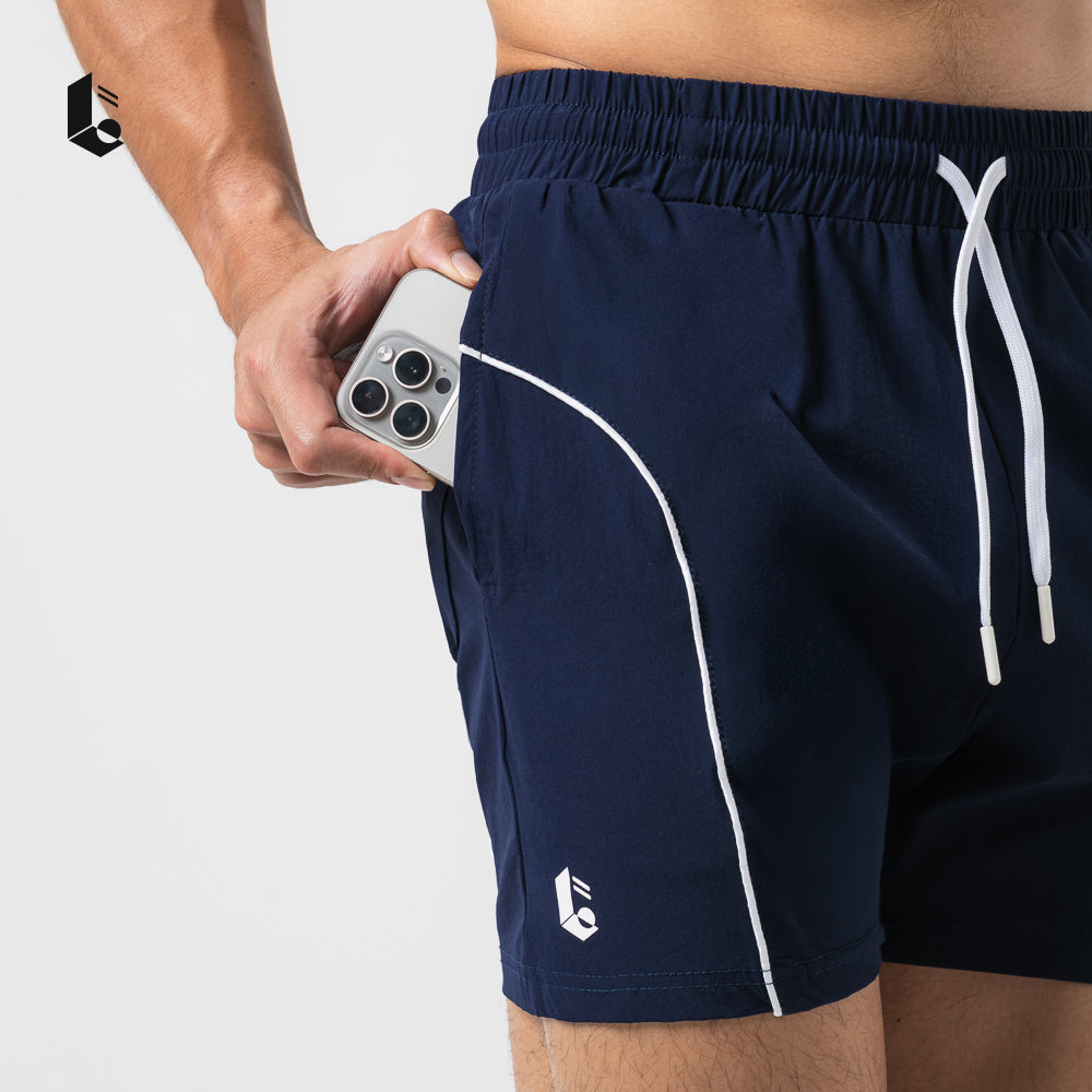 CurveLine Performance Shorts - Jet Black/Navy Blue/Light Grey/Dusty Blue/Dusty Green