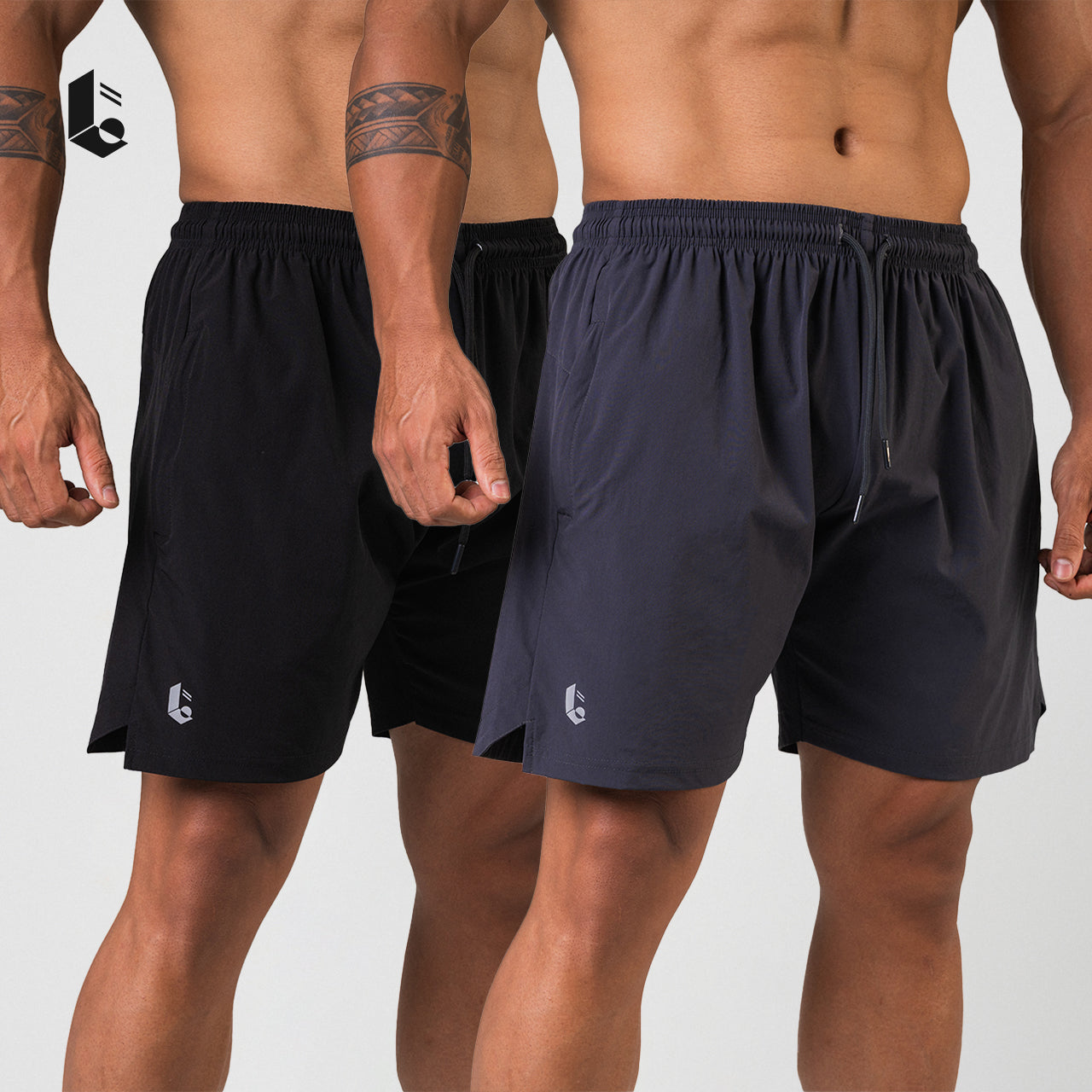 FlexLite Short Pants - Black/Dark Grey/Light Grey/Khaky/White