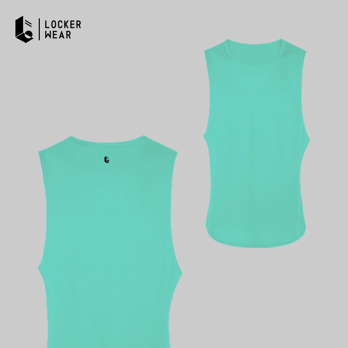 Polymax Sleeveless Top - Grey/Navy/Dark Green/Yellow/Orange/Maroon/Cyan/Tosca