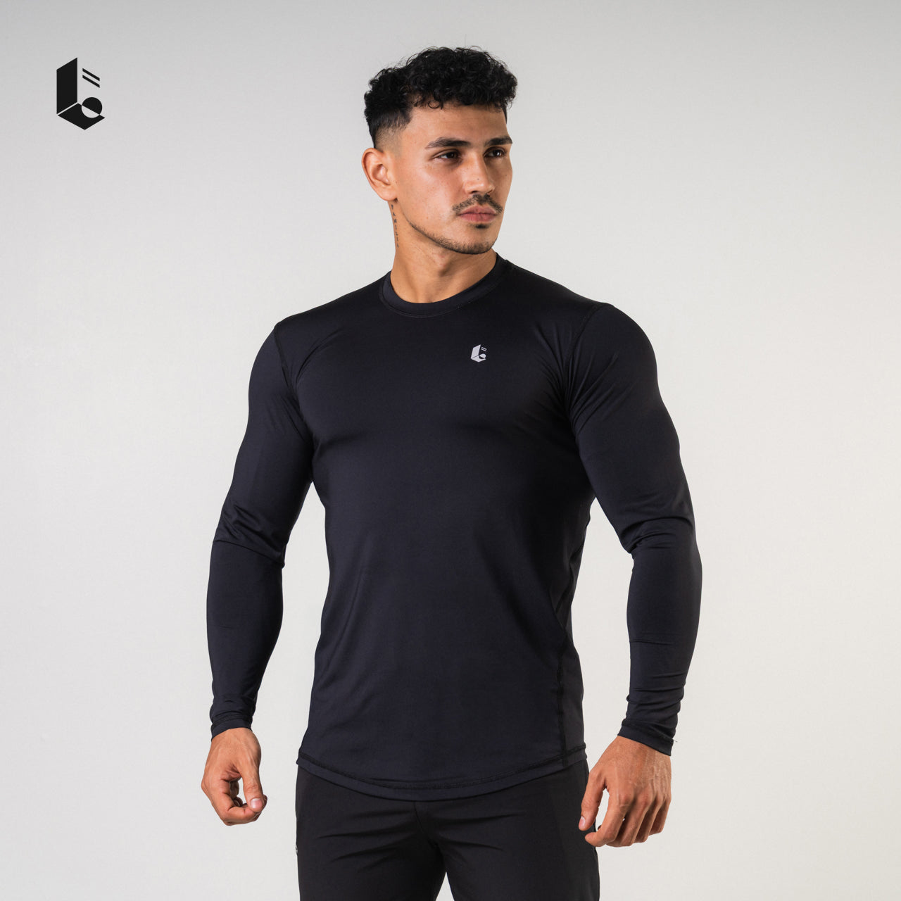 UltraFlex Performance Long Sleeve - Black/White/Light Grey/Dark Grey