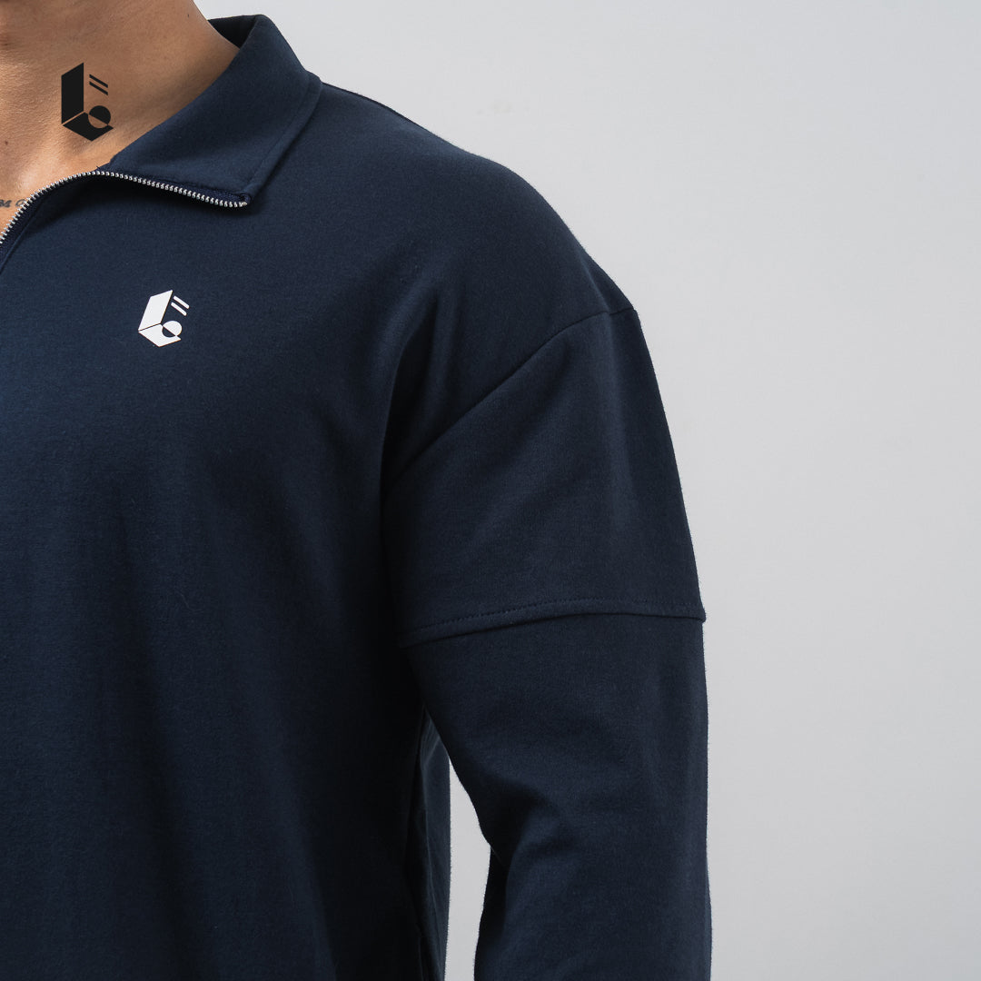 CoreCool Half-Zipper Long Sleeve - Black/White/Dark Grey/Navy/Brown