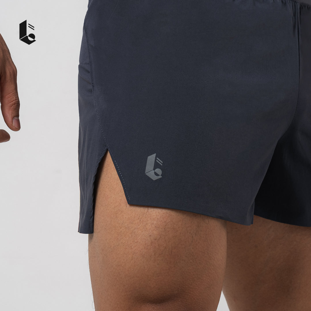 PacePro Running Shorts - Black/Dark Grey/Army