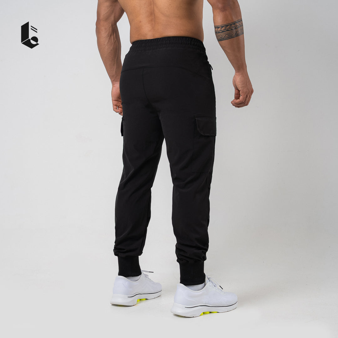 CrossMove Cargo Long Pants - Black/Dark Grey/Light Grey/Khaki