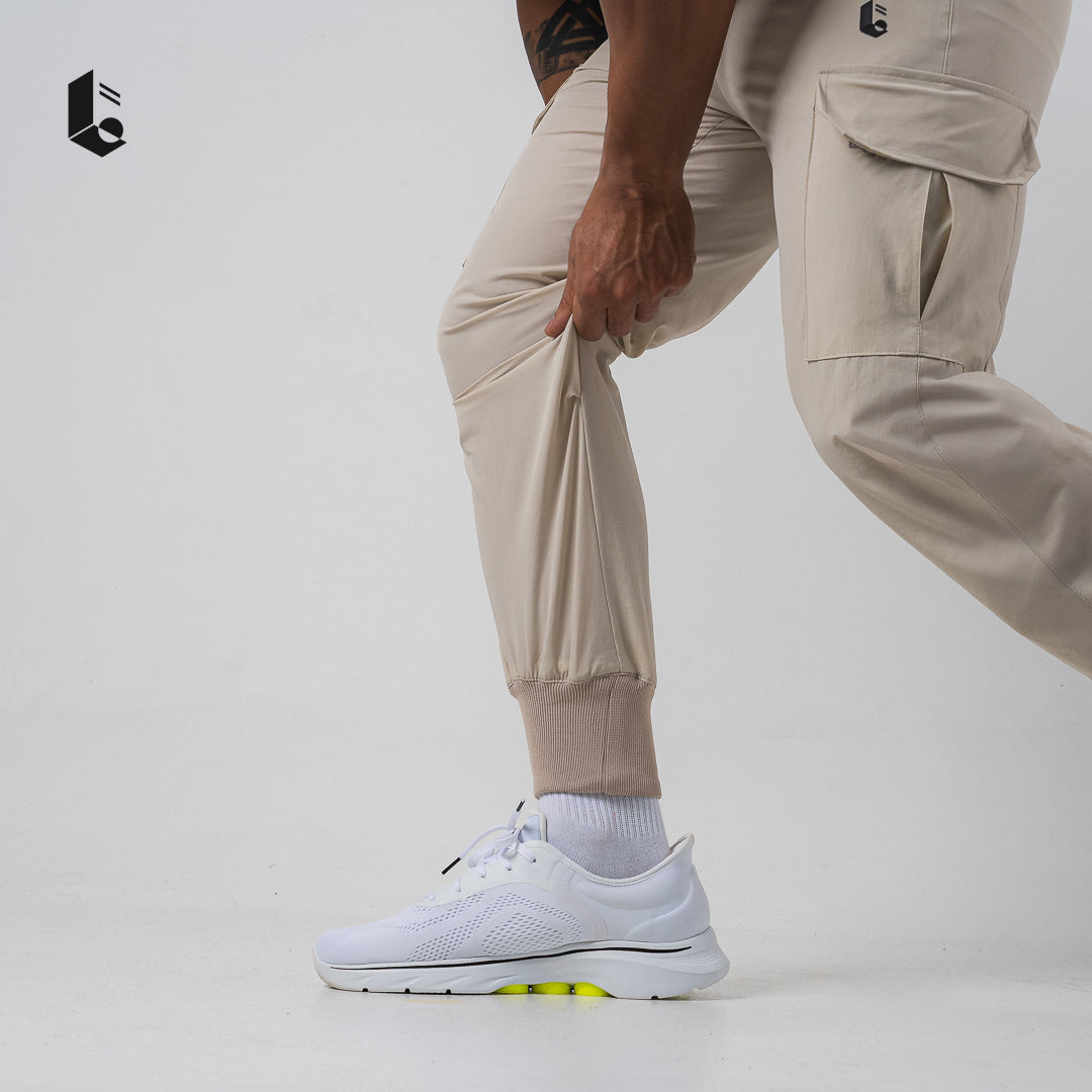 CrossMove Cargo Long Pants - Black/Dark Grey/Light Grey/Khaki