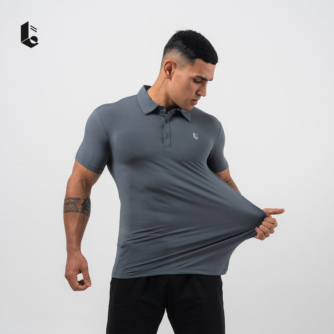 Flexaire Performance Polo Shirt - Black/White/Dark Grey/Sage/Smoke Blue/Sand