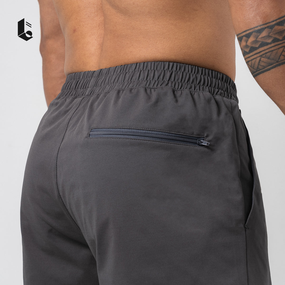 Hybrid Short Pants - Black/Dark Grey/Khaki