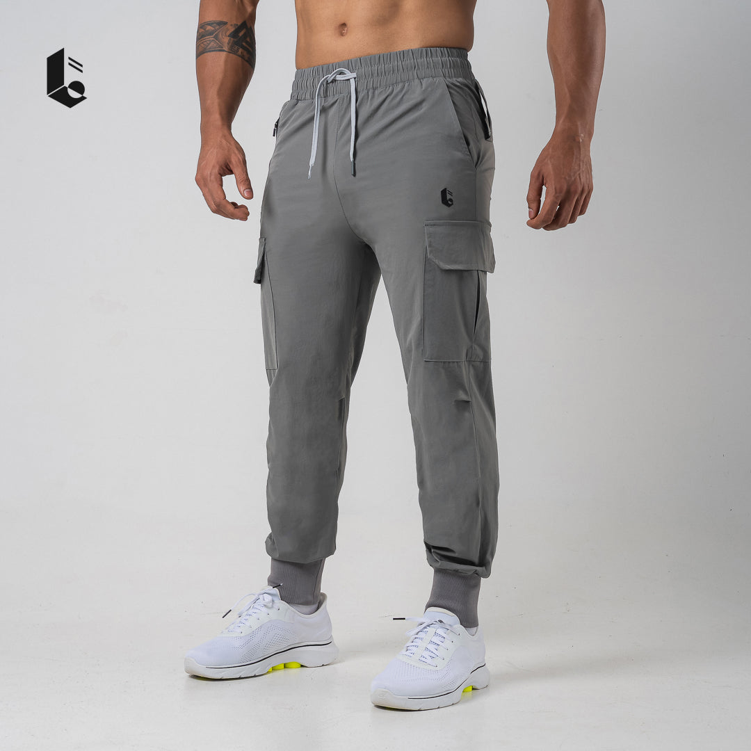 CrossMove Cargo Long Pants - Black/Dark Grey/Light Grey/Khaki