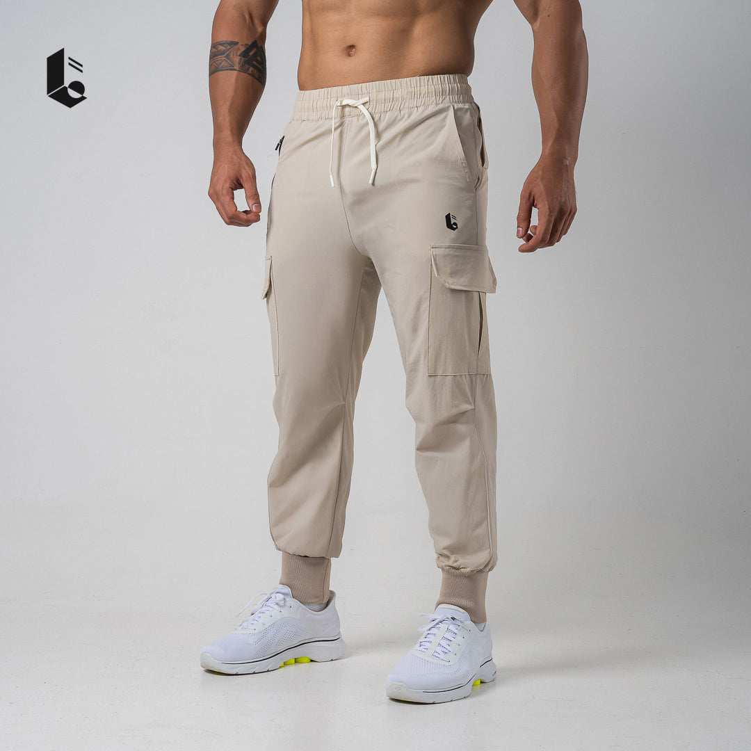 CrossMove Cargo Long Pants - Black/Dark Grey/Light Grey/Khaki