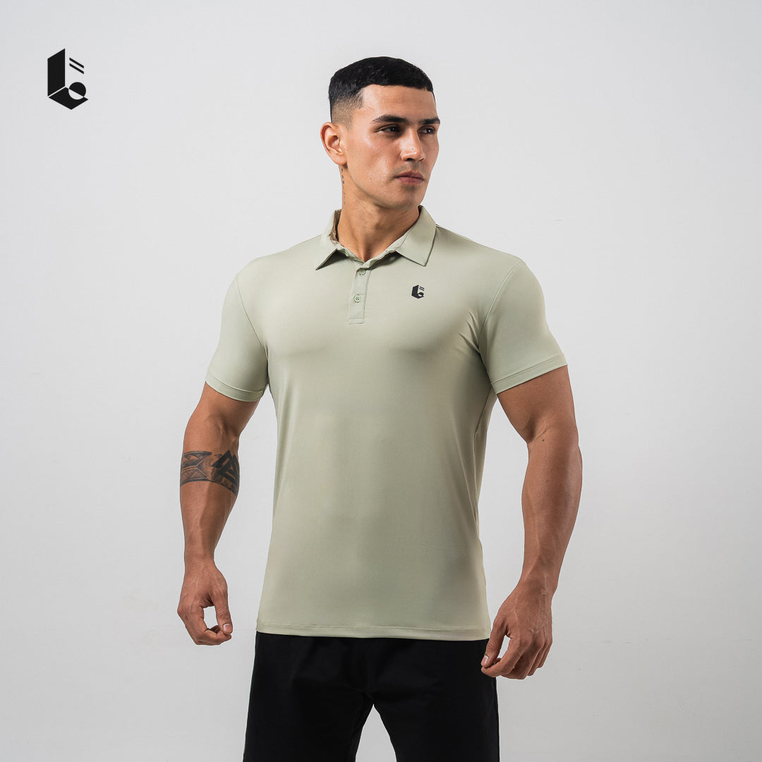 Flexaire Performance Polo Shirt - Black/White/Dark Grey/Sage/Smoke Blue/Sand