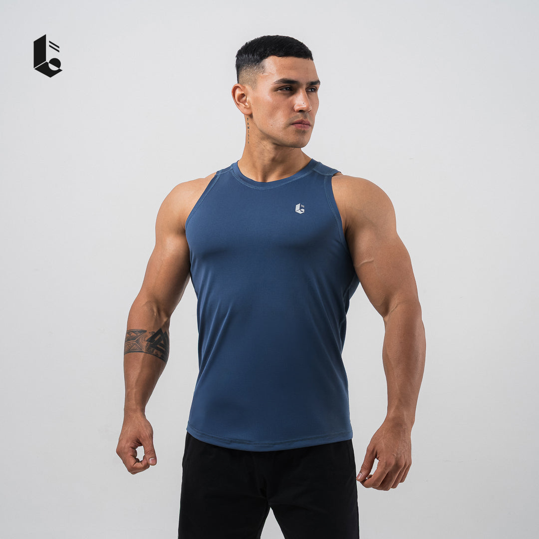 CloudFit Performance Tank - Black/Dark Grey/Steel Blue/Army