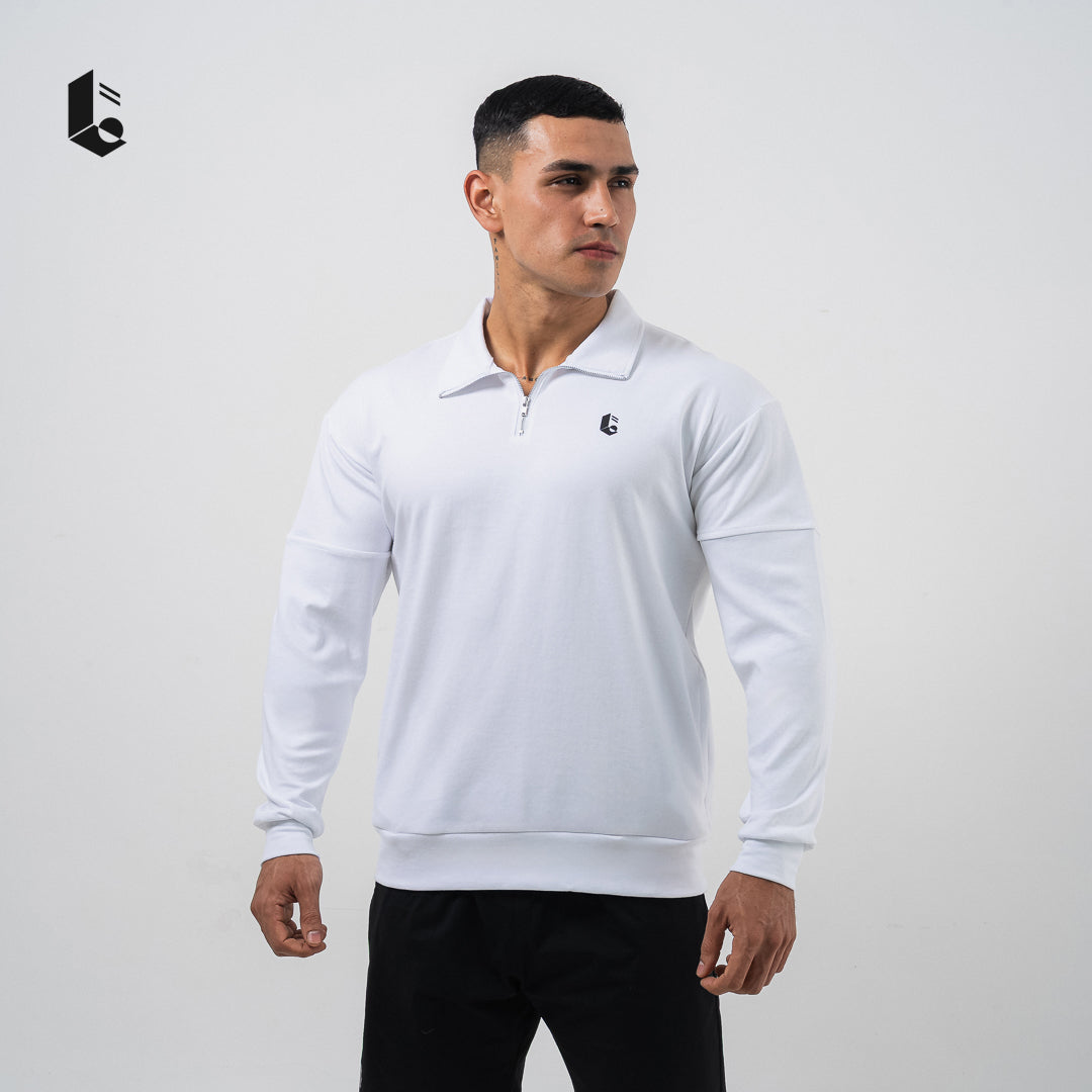 CoreCool Half-Zipper Long Sleeve - Black/White/Dark Grey/Navy/Brown