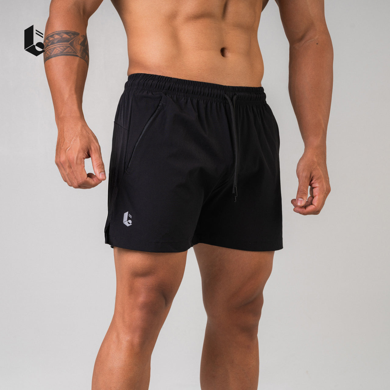 MicroFlex Short Pants - Black/Dark Grey/Light Grey/Khaky/White