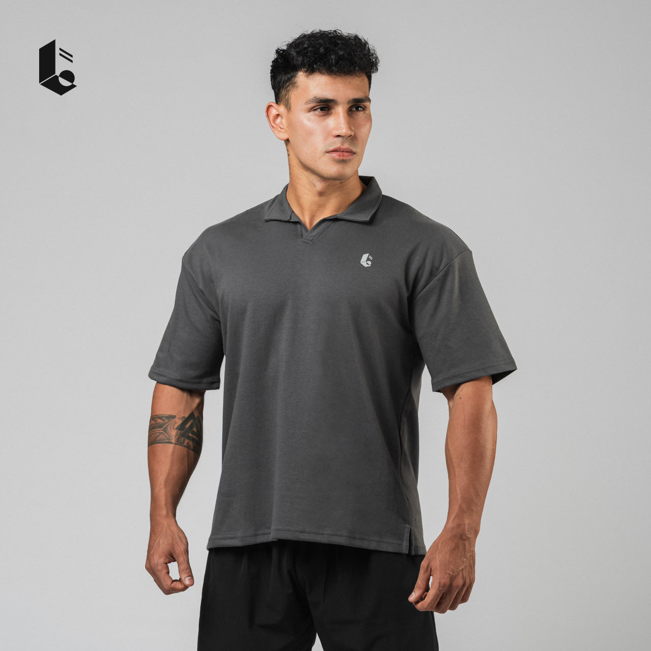CoreCool Oversize Polo - Black/White/Navy/Dark Grey/Khaki