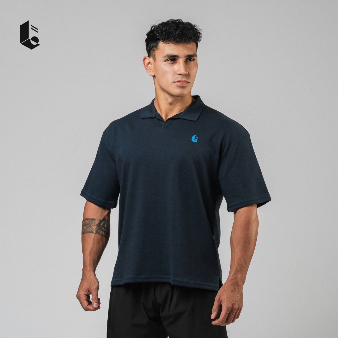 CoreCool Oversize Polo - Black/White/Navy/Dark Grey/Khaki