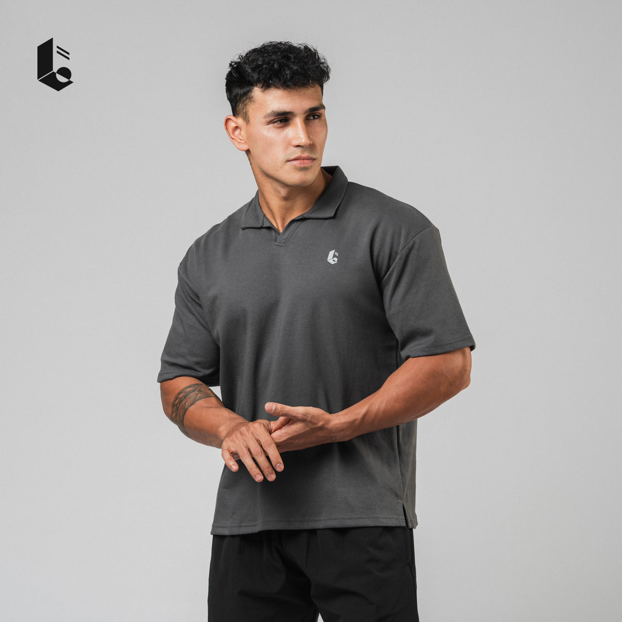 CoreCool Oversize Polo - Black/White/Navy/Dark Grey/Khaki