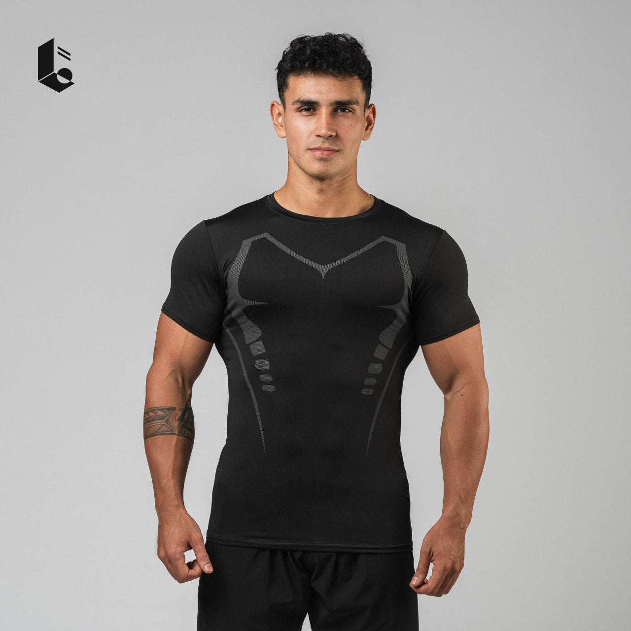 Cyclone Compression Short/Long Sleeve - Black