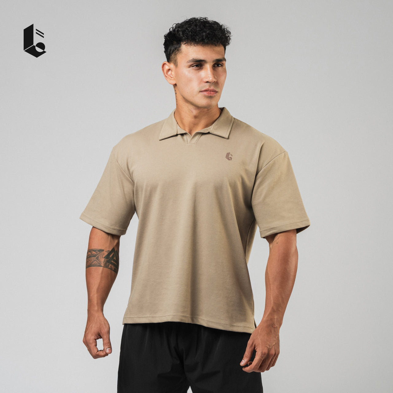CoreCool Oversize Polo - Black/White/Navy/Dark Grey/Khaki