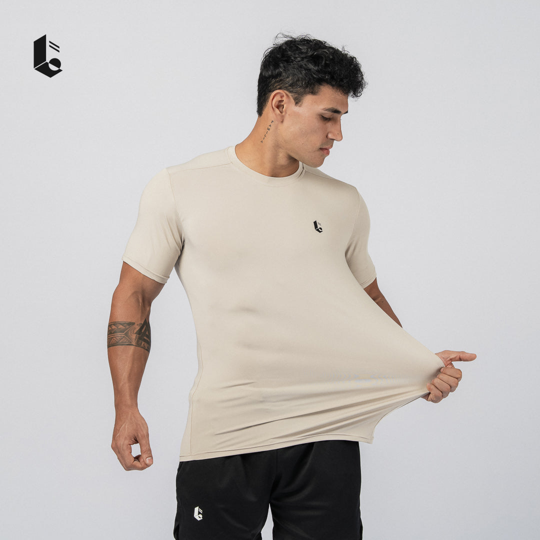 Core Luxe Performance Tee - Tortilla/Dove/Navy/Sage Green/Quail/Cool Blue