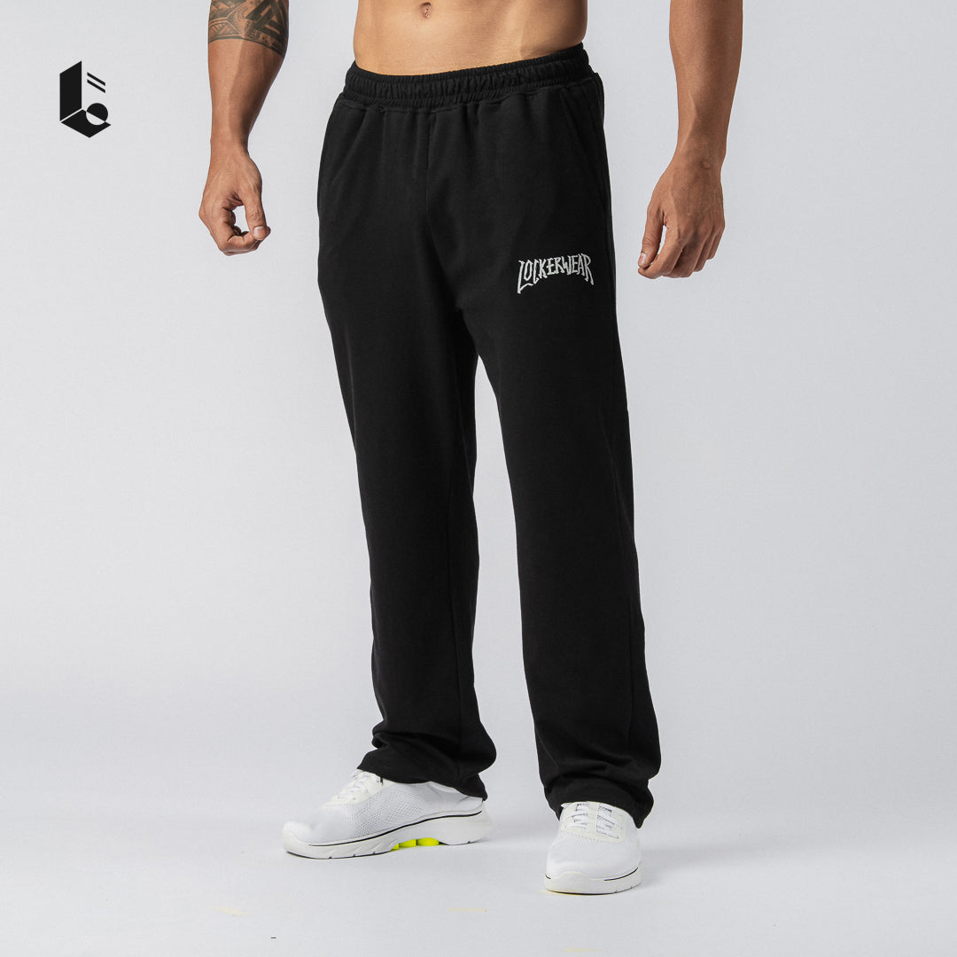 Classic Loose Pants - Black/Dark Grey