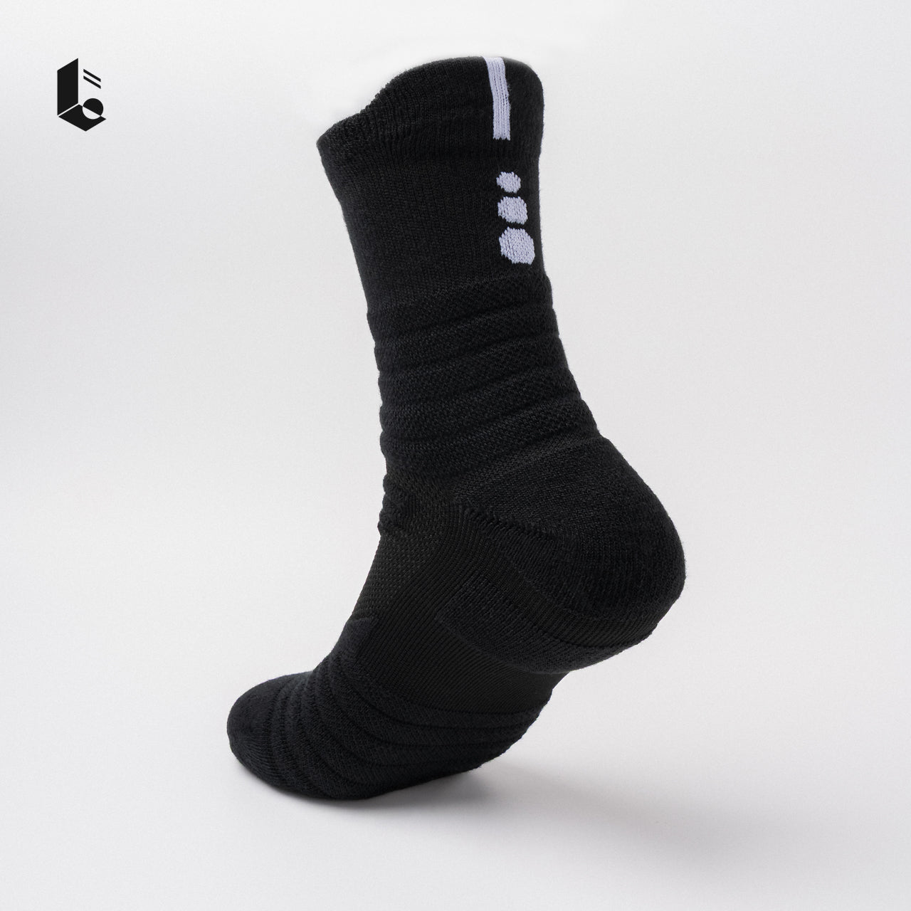 Breeze Performance Crew Socks - Monochrome