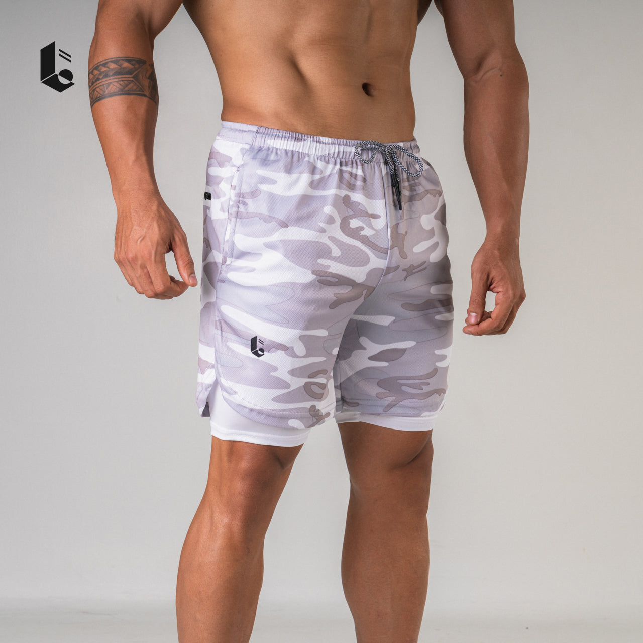 Tracka 2-In-1 Short / Short Legging - Camouflage