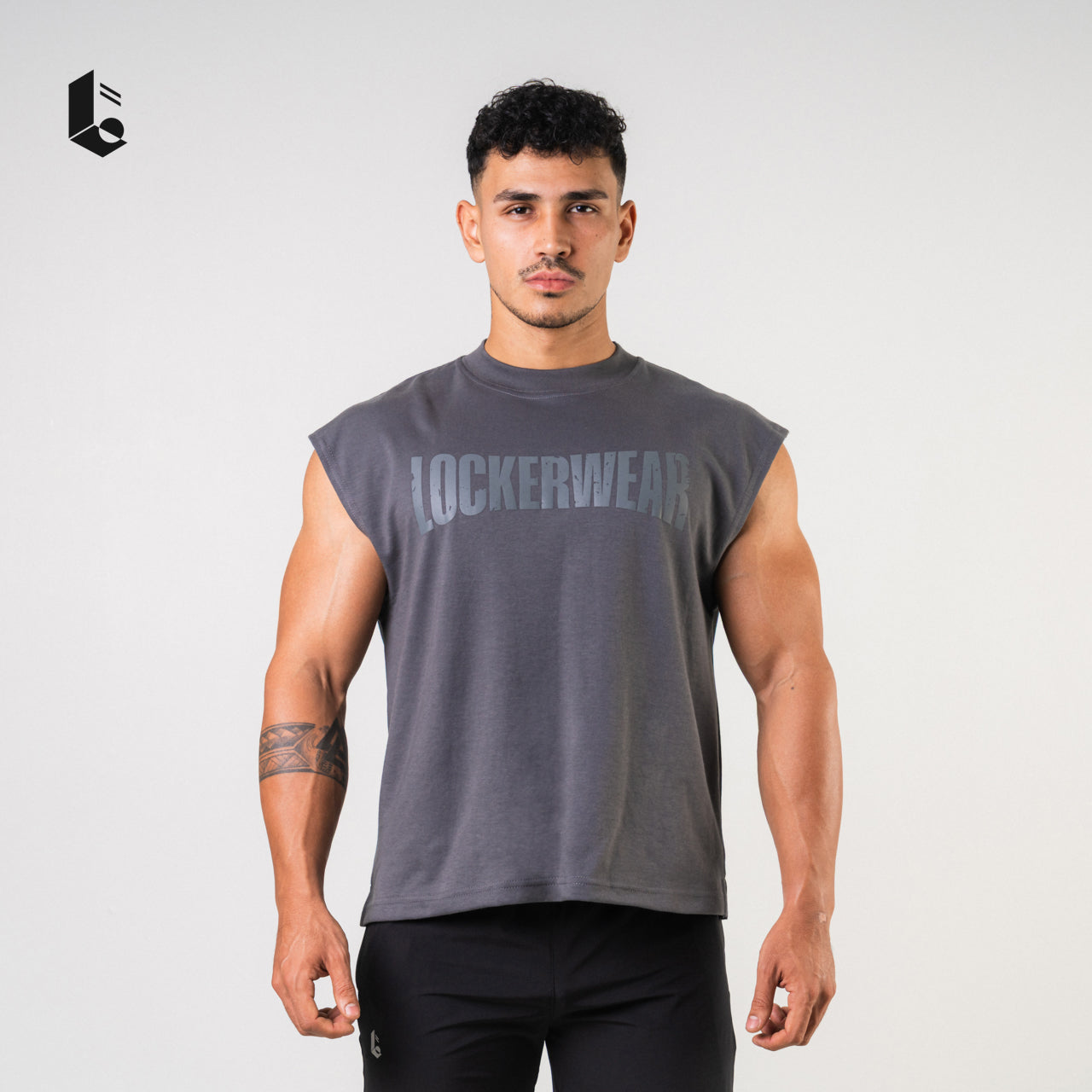 CoreCool Oversized Sleeveless Tank - Black/White/Dark Grey/Khaky/Navy