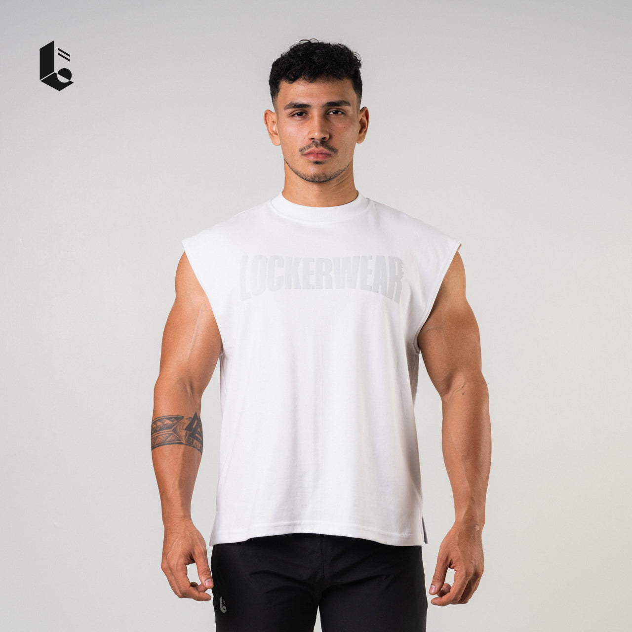 CoreCool Oversized Sleeveless Tank - Black/White/Dark Grey/Khaky/Navy