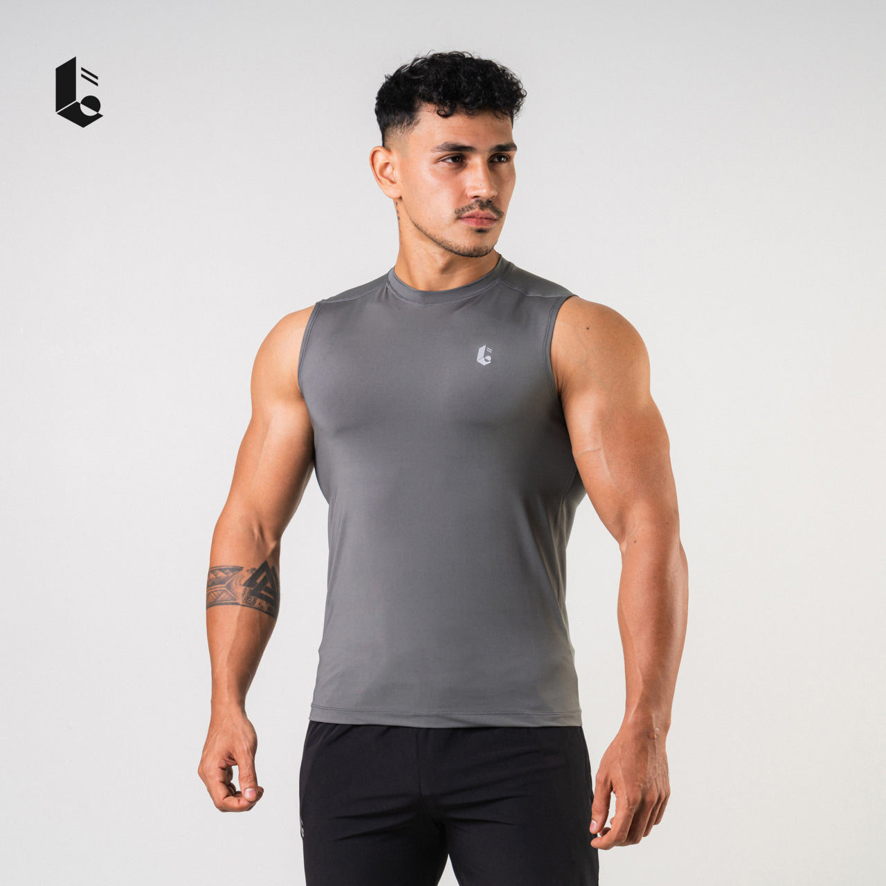 UltraFlex Compression Sleeveless - Black/Light Grey/Dark Grey/Navy