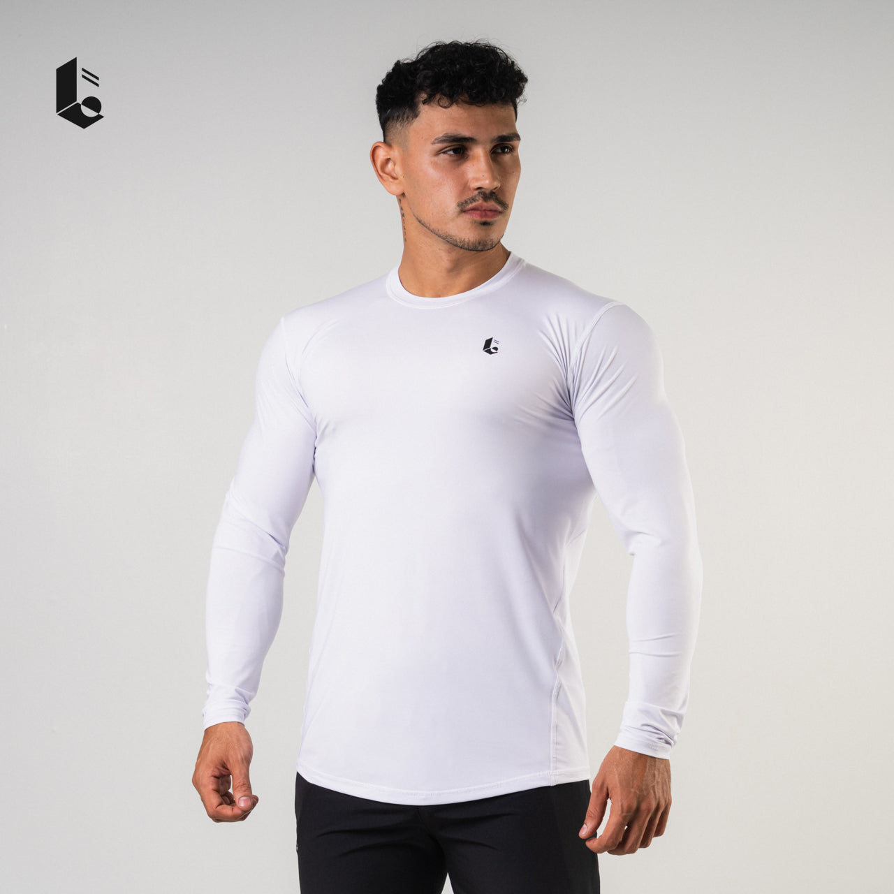 UltraFlex Performance Long Sleeve - Black/White/Light Grey/Dark Grey