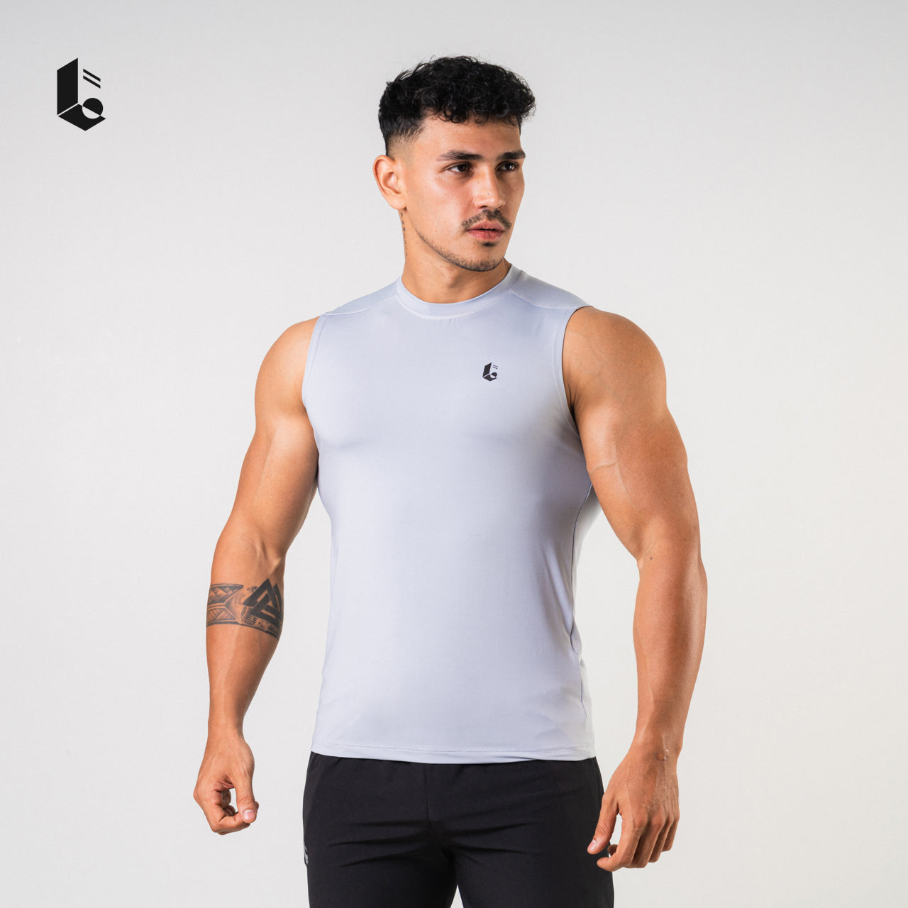 UltraFlex Compression Sleeveless - Black/Light Grey/Dark Grey/Navy