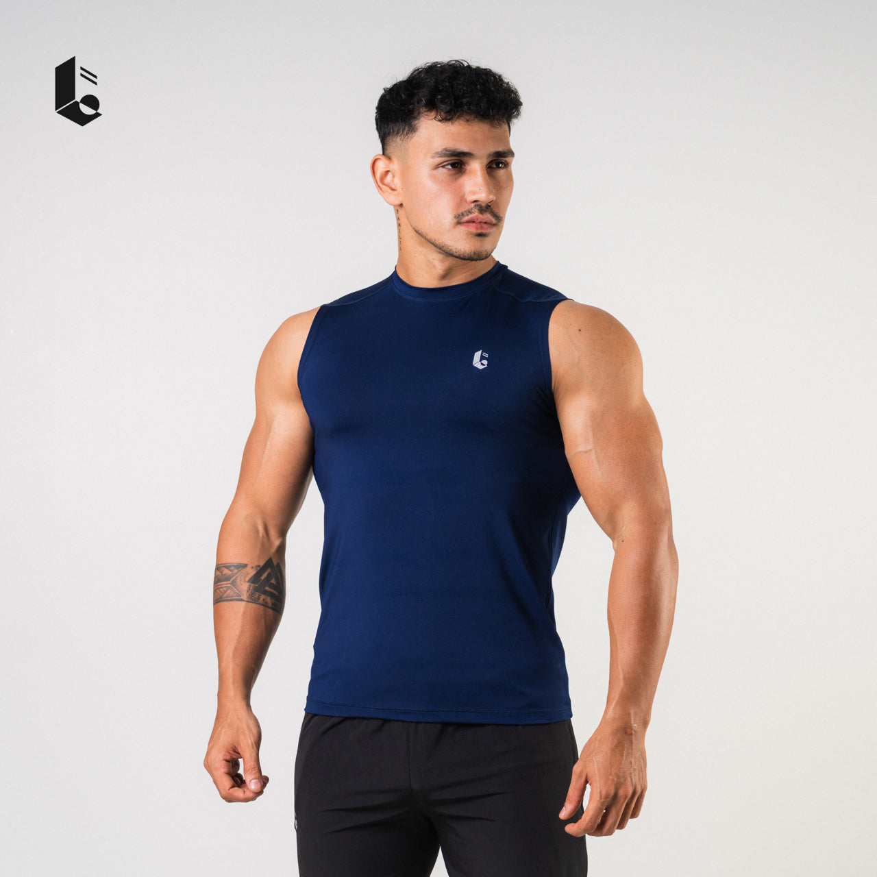 UltraFlex Compression Sleeveless - Black/Light Grey/Dark Grey/Navy