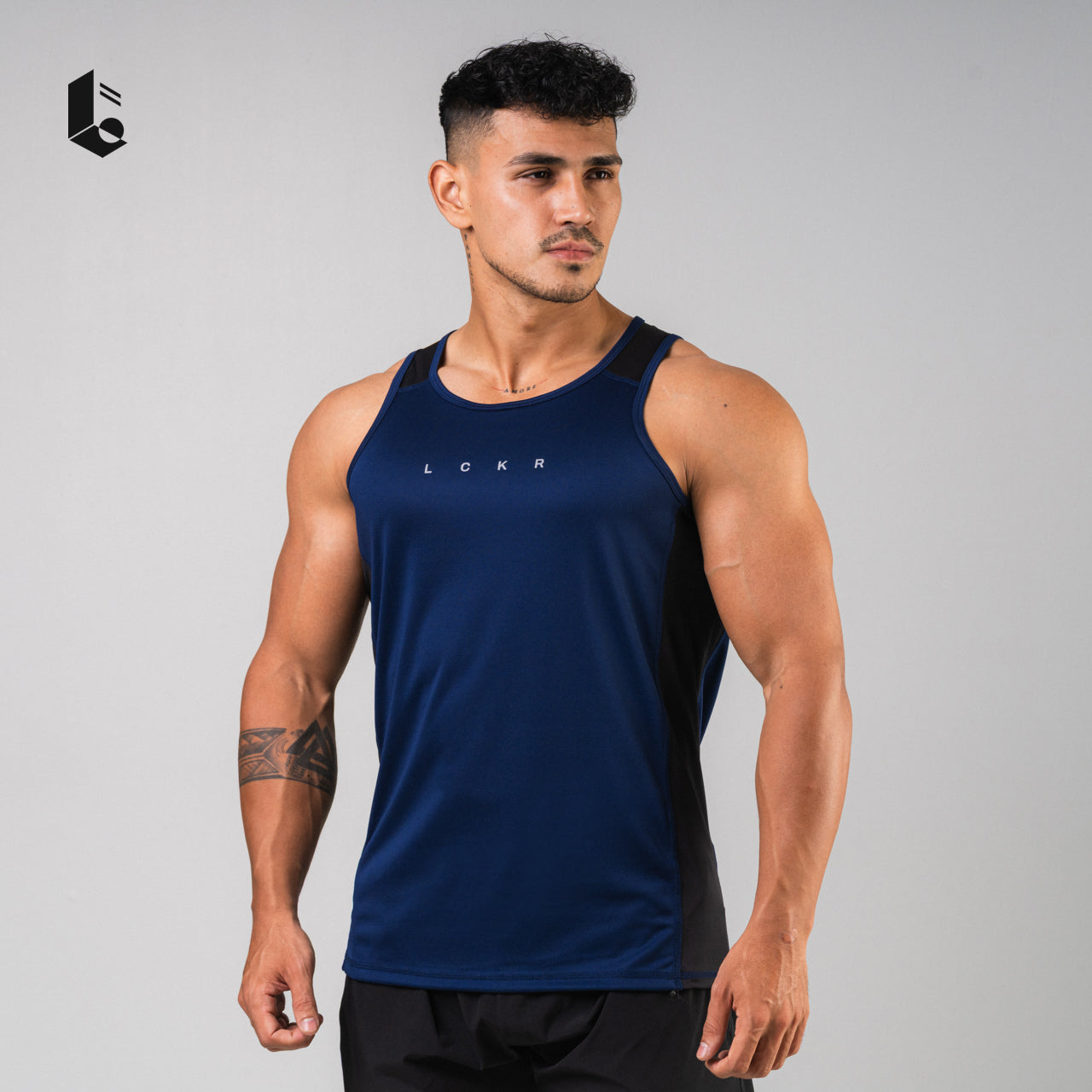 DualCore Mesh Tank Top - Monochrome
