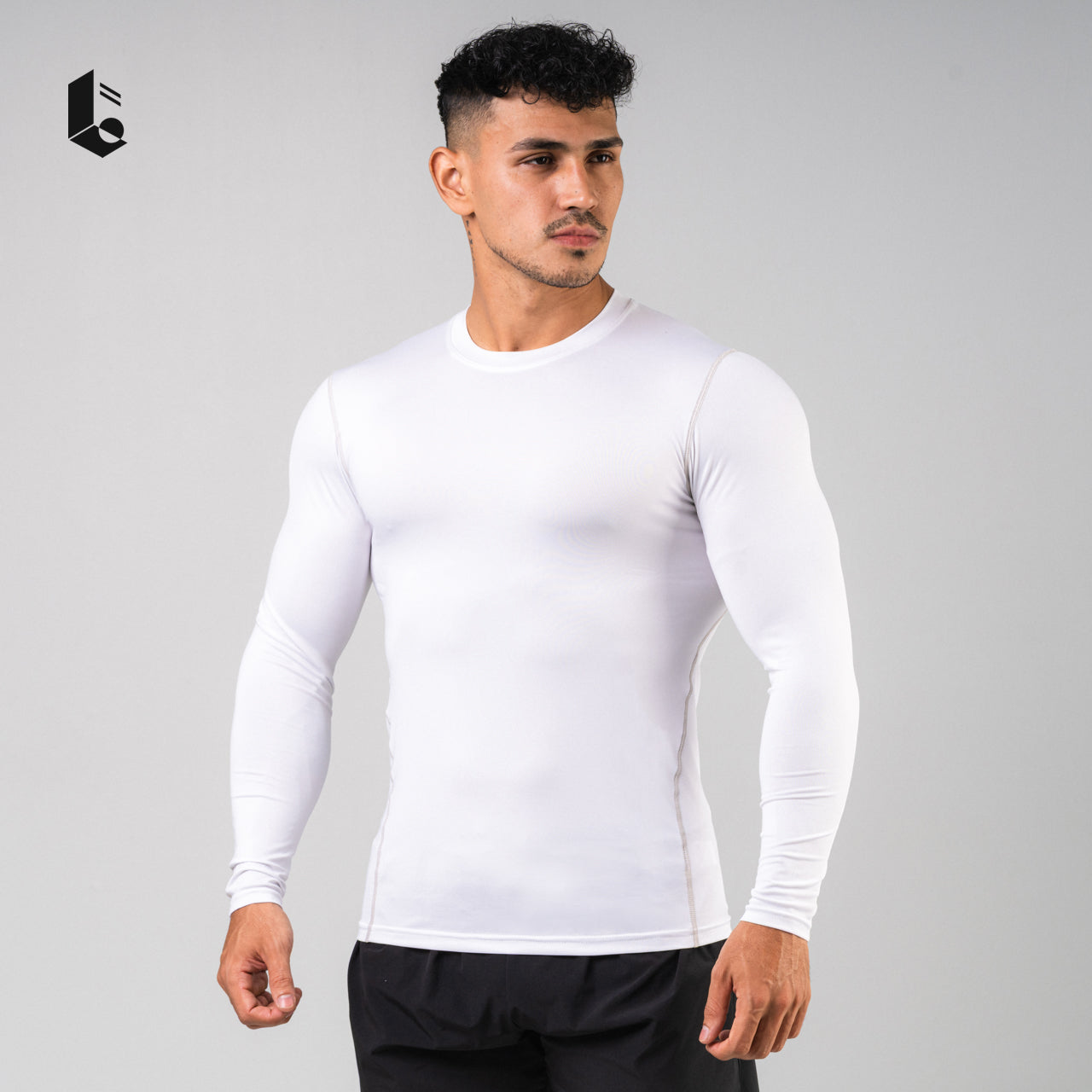 Ultrastretch Baselayer Long Sleeve - Monochrome