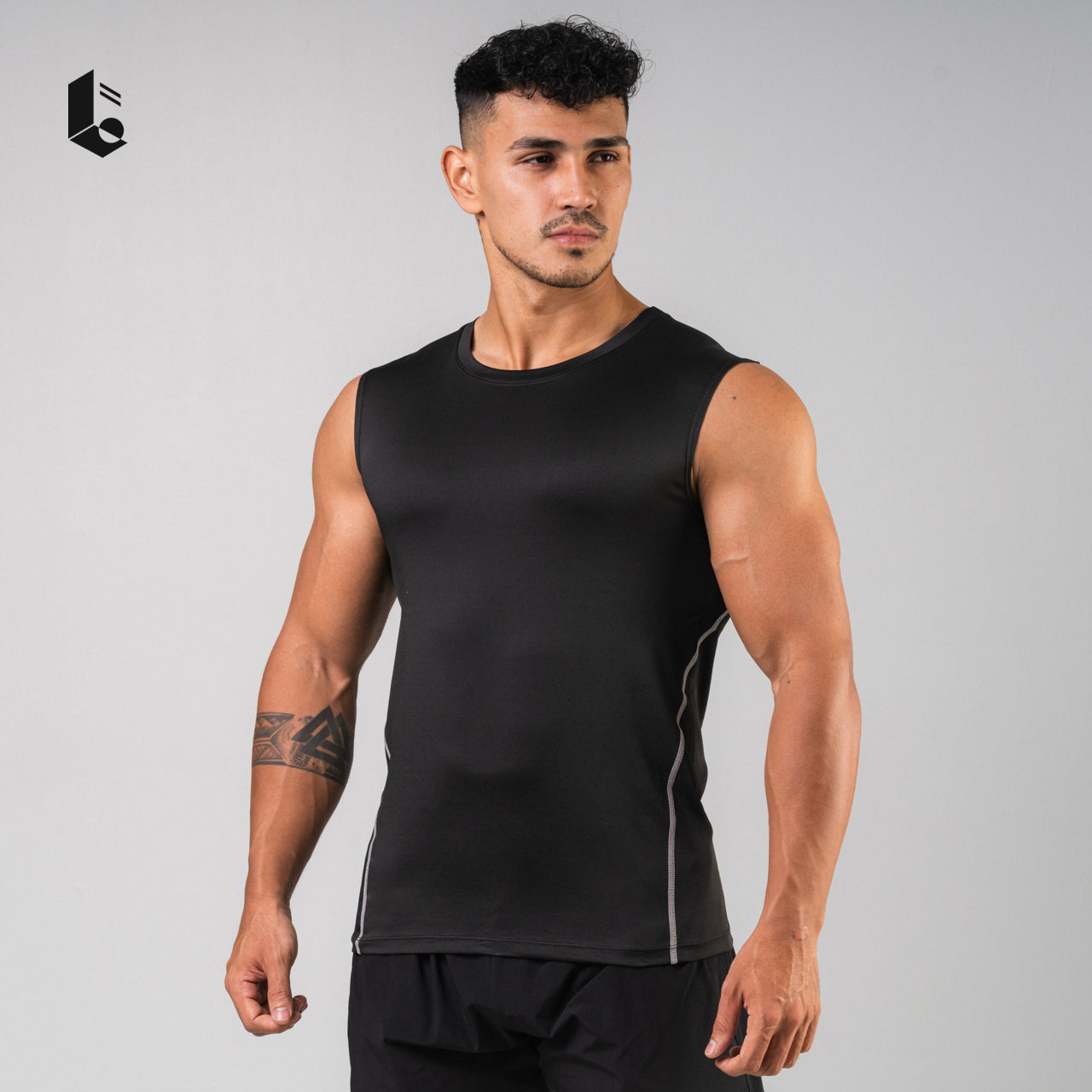 Ultrastretch Baselayer Vest - Monochrome