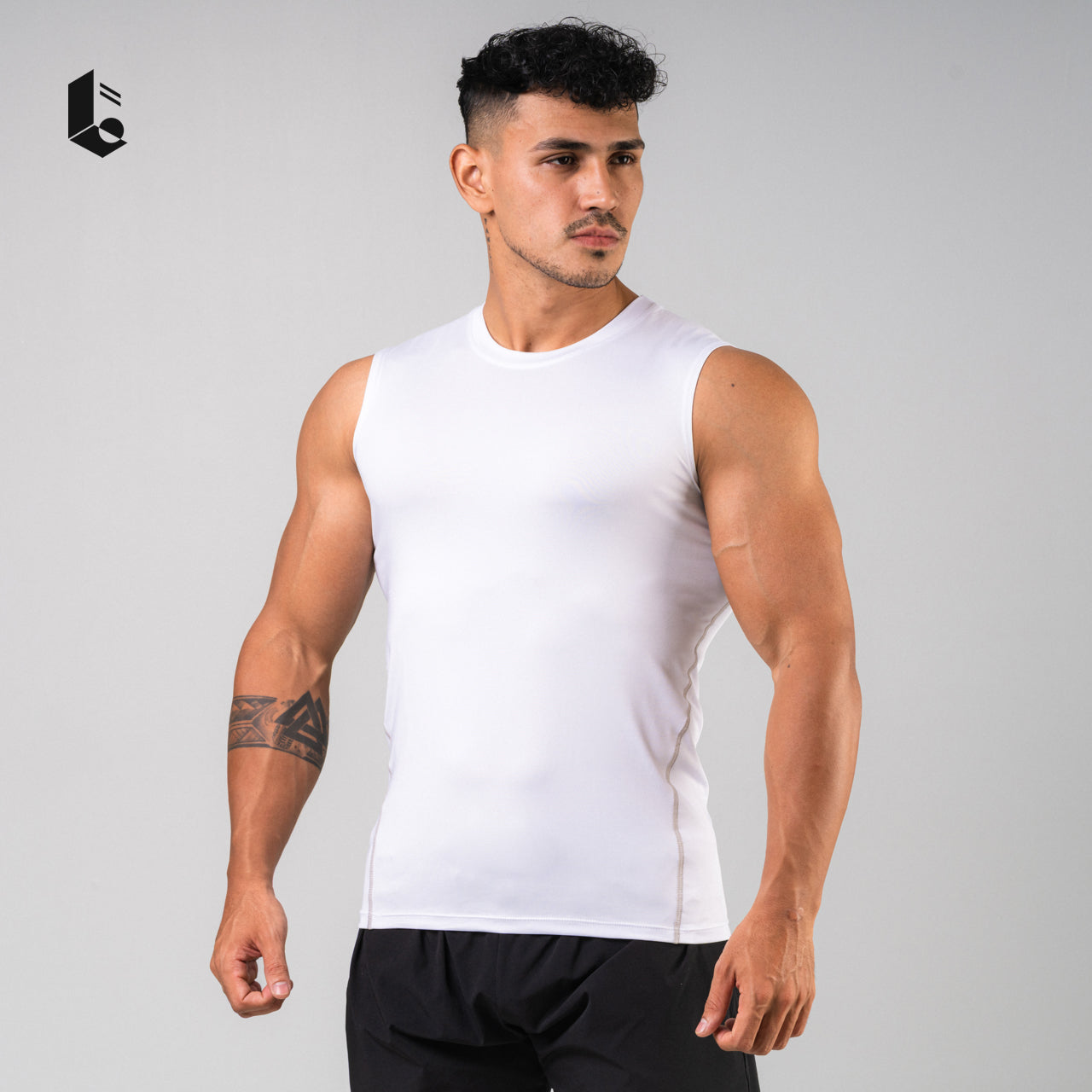 Ultrastretch Baselayer Vest - Monochrome