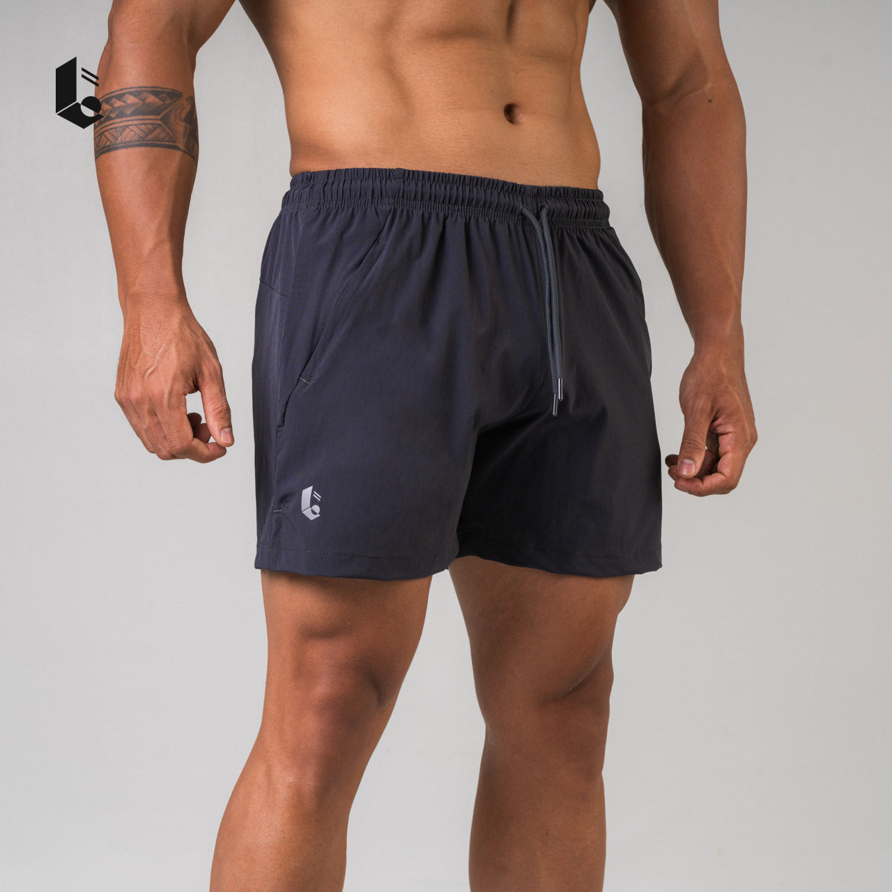 MicroFlex Short Pants - Black/Dark Grey/Light Grey/Khaky/White