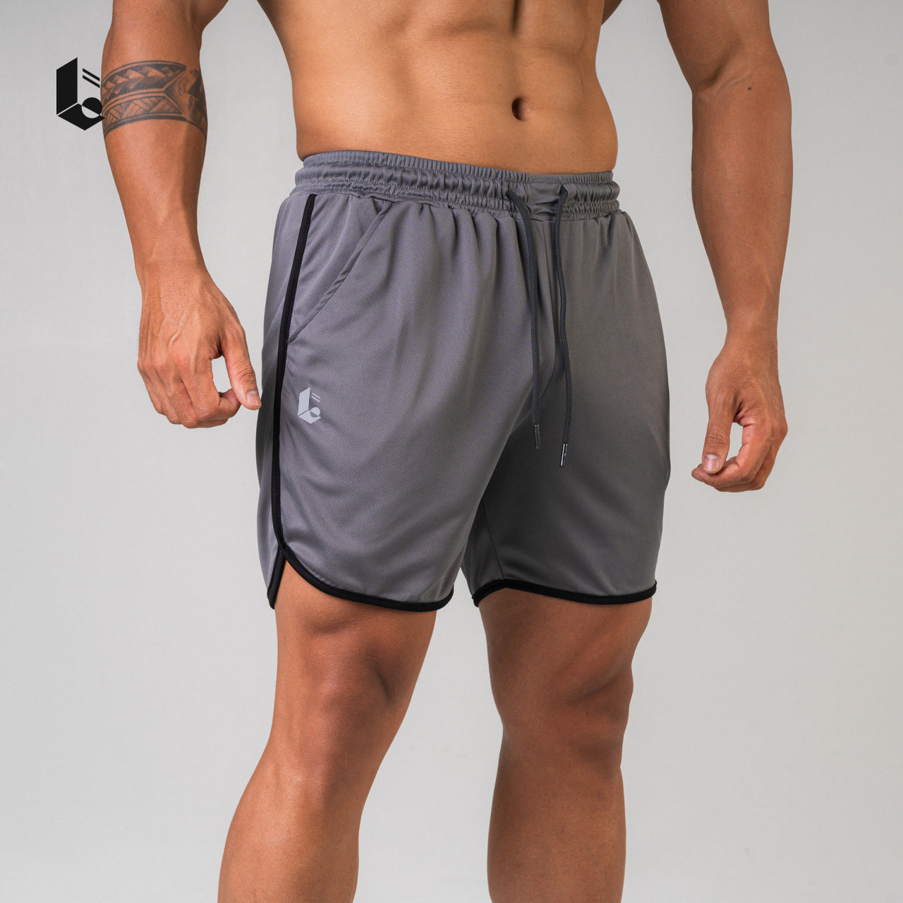 DryCore Short Pants - Black/Dark Grey/Light Grey/Navy