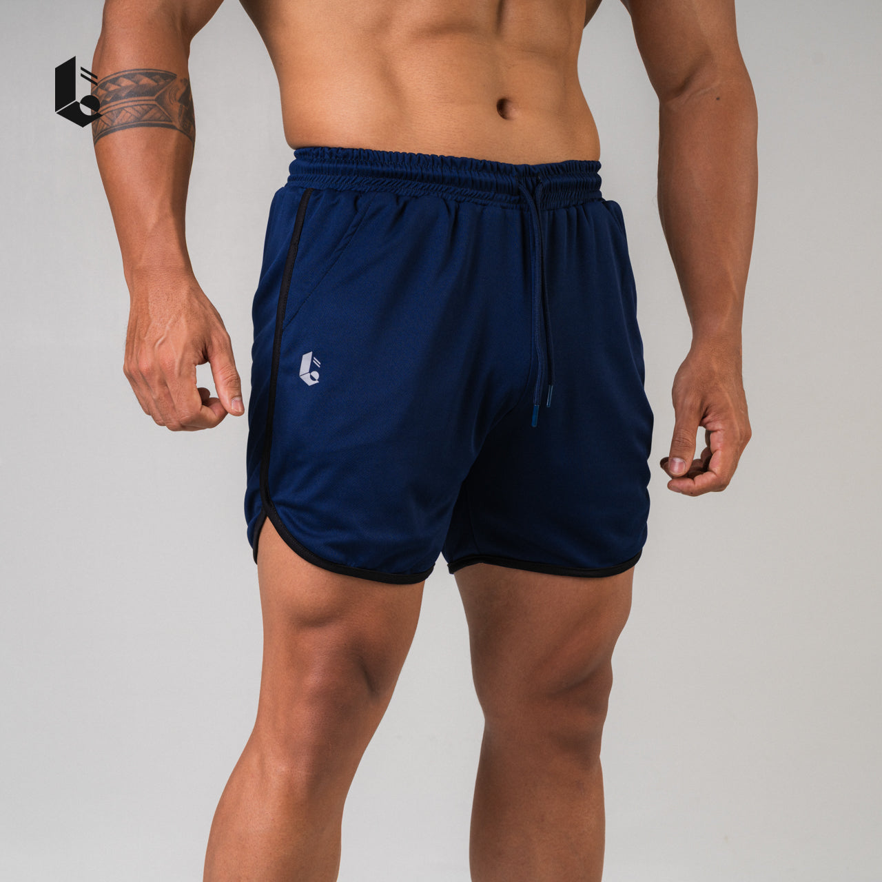 DryCore Short Pants - Black/Dark Grey/Light Grey/Navy